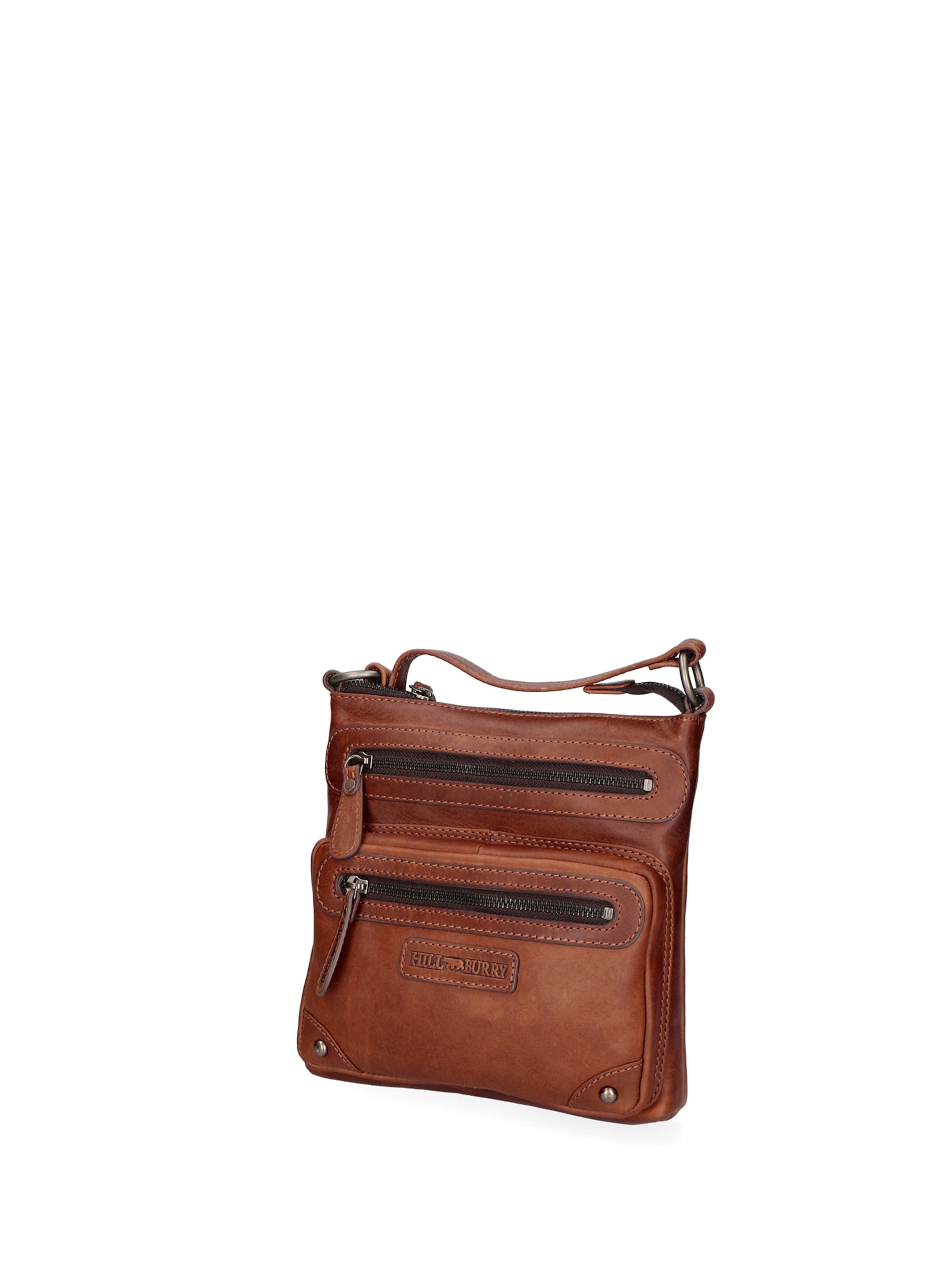 HILL BURRY Schoudertas in Bruin