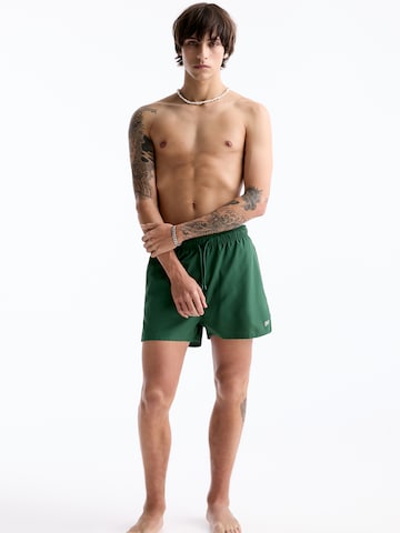 Pull&Bear Board Shorts in Green