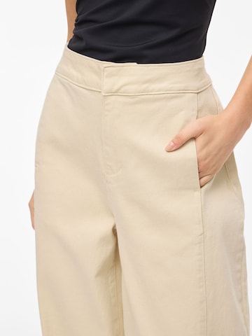 VILA Barrel Jeans 'VIChia' in Beige