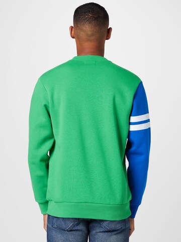 JACK & JONES Sweatshirt 'WORLD' in Green