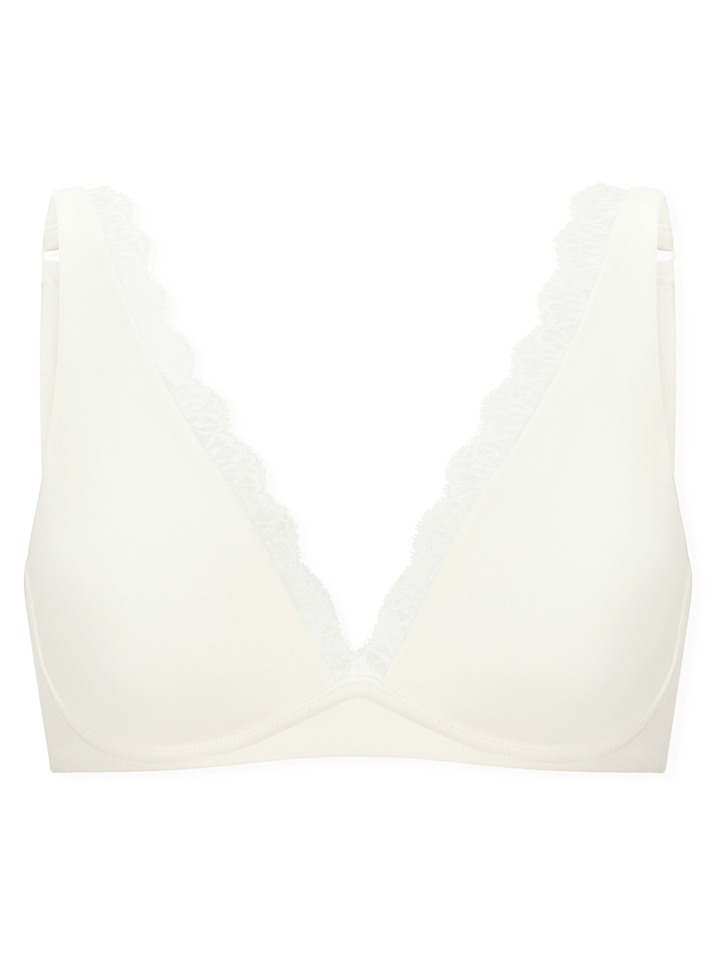 SCHIESSER T-shirt BH in Wit: voorkant