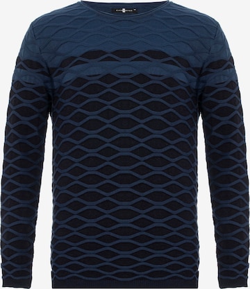 CIPO & BAXX Pullover in Blau: Vorderseite