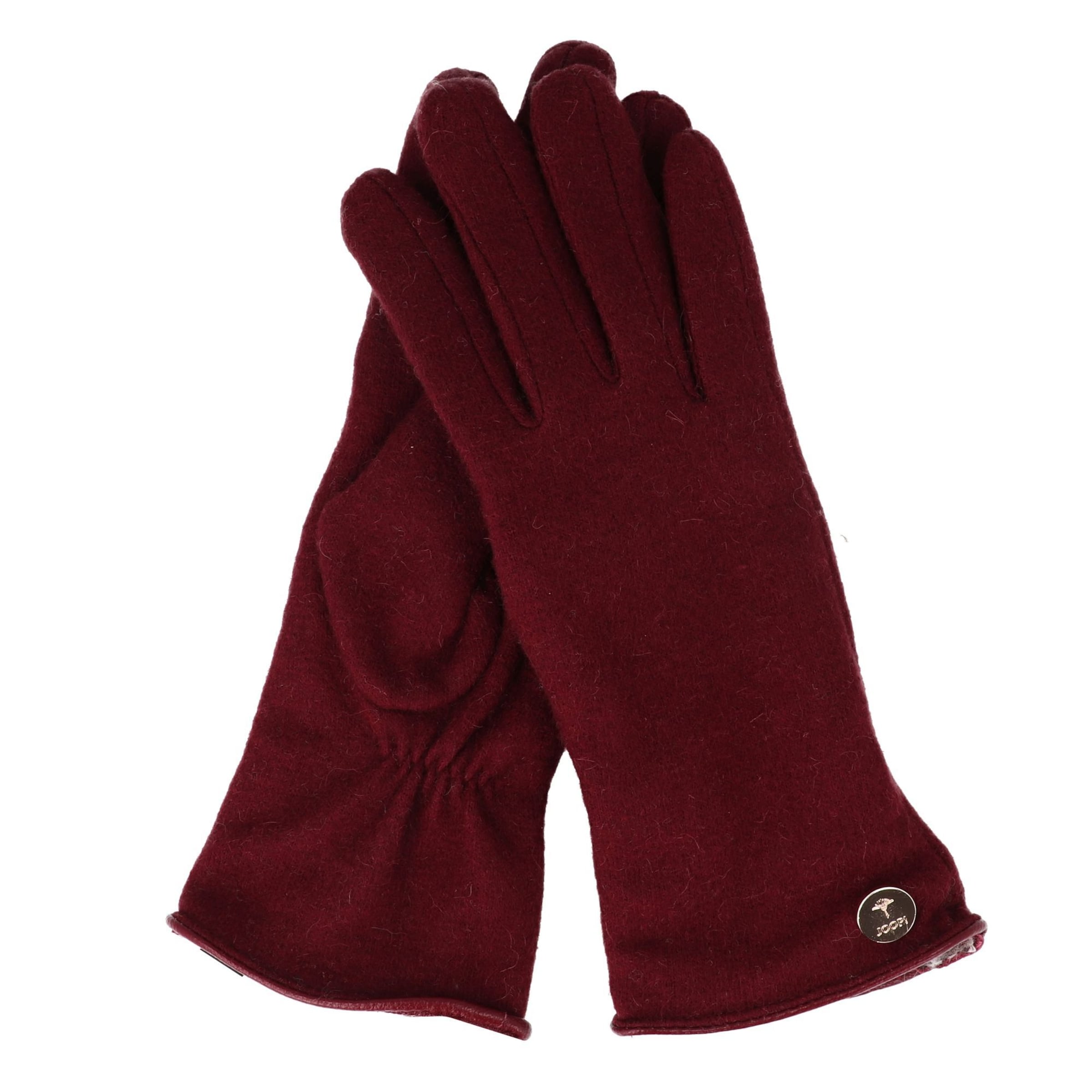 JOOP! Full Finger Gloves in Red