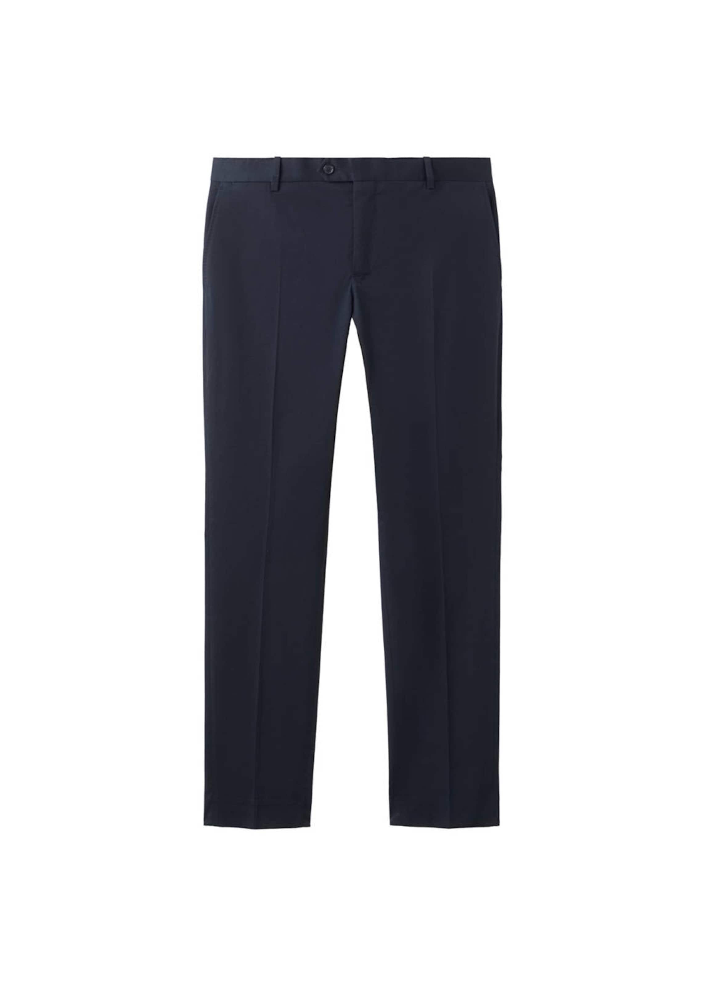 MANGO MAN Pleated Pants 'Bay' in 50 in marine blue, Item view