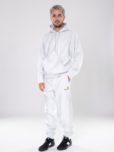 Carhartt WIP Pants 'American Script Ash Heather' in 46 in Light grey, Item view