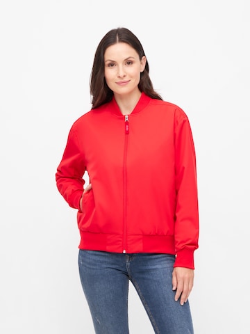 Derbe Between-Season Jacket in Red: front