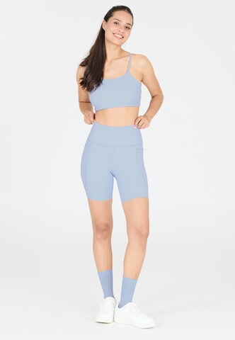 Athlecia Regular Workout Pants 'Aliya' in Blue