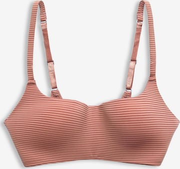 ESPRIT Push-up Bra in Brown: front