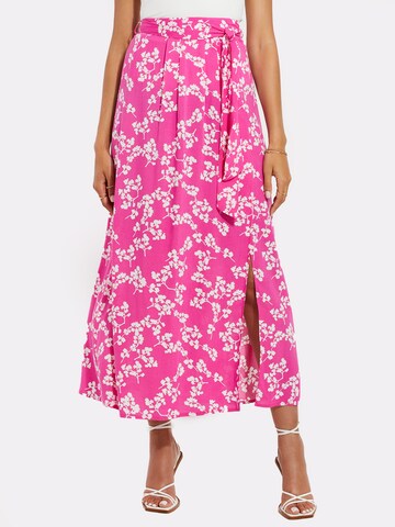 Threadbare Skirt 'Sherbet' in Pink: front