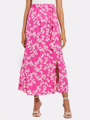 Threadbare Skirt 'Sherbet' in Pink: front