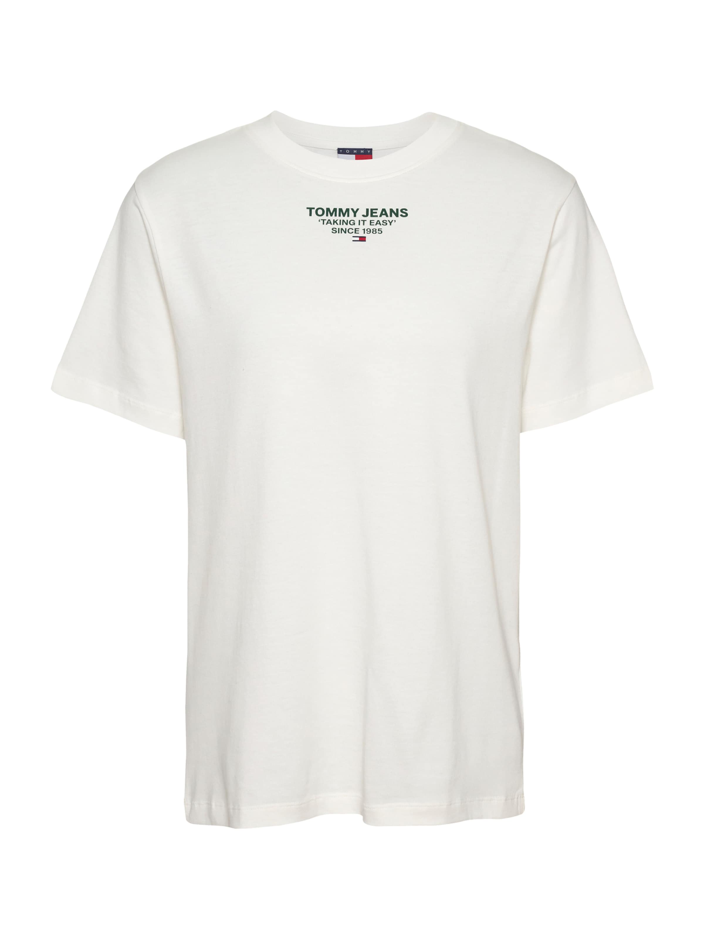 Tommy Jeans T-shirt i vit: framsida