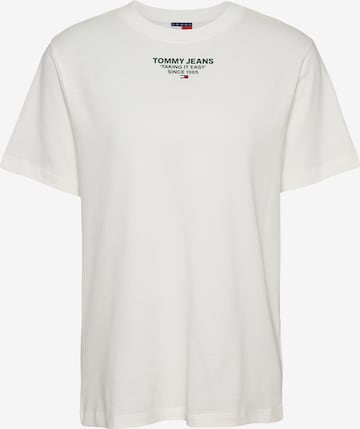 Tommy Jeans - Camiseta en blanco: frente