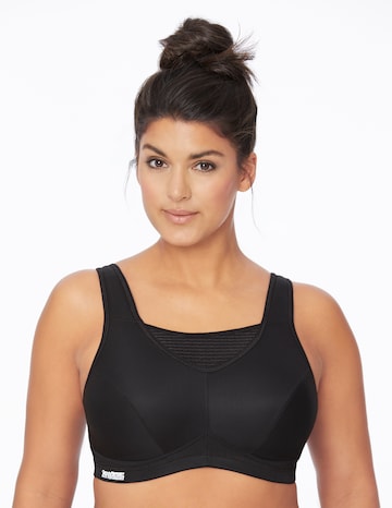 GLAMORISE Bustier BH in Schwarz: predná strana