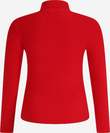 Calvin Klein Jeans Curve Trui in Rood