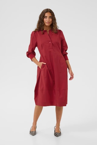 CULTURE Jurk 'CUAntoinett' in Rood