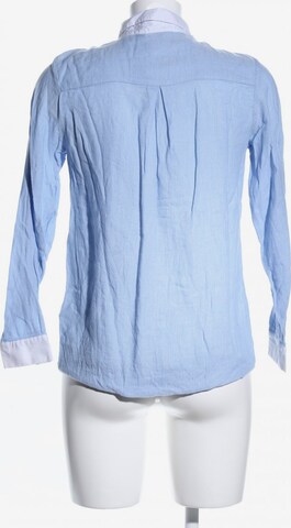 H&M Langarm-Bluse XS in Blau