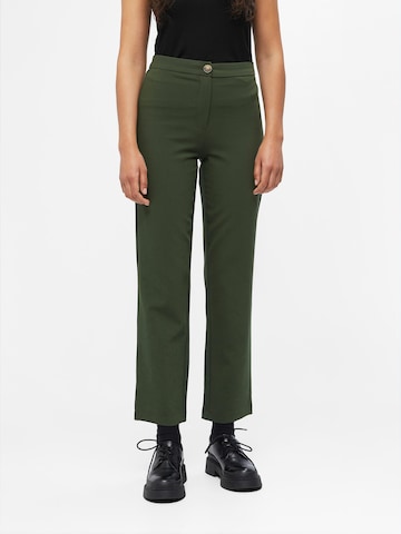 Loosefit Pantalon 'SIGRID' OBJECT en vert : devant