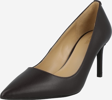 MICHAEL Michael Kors Pumps 'ALINA' in Bruin: voorkant