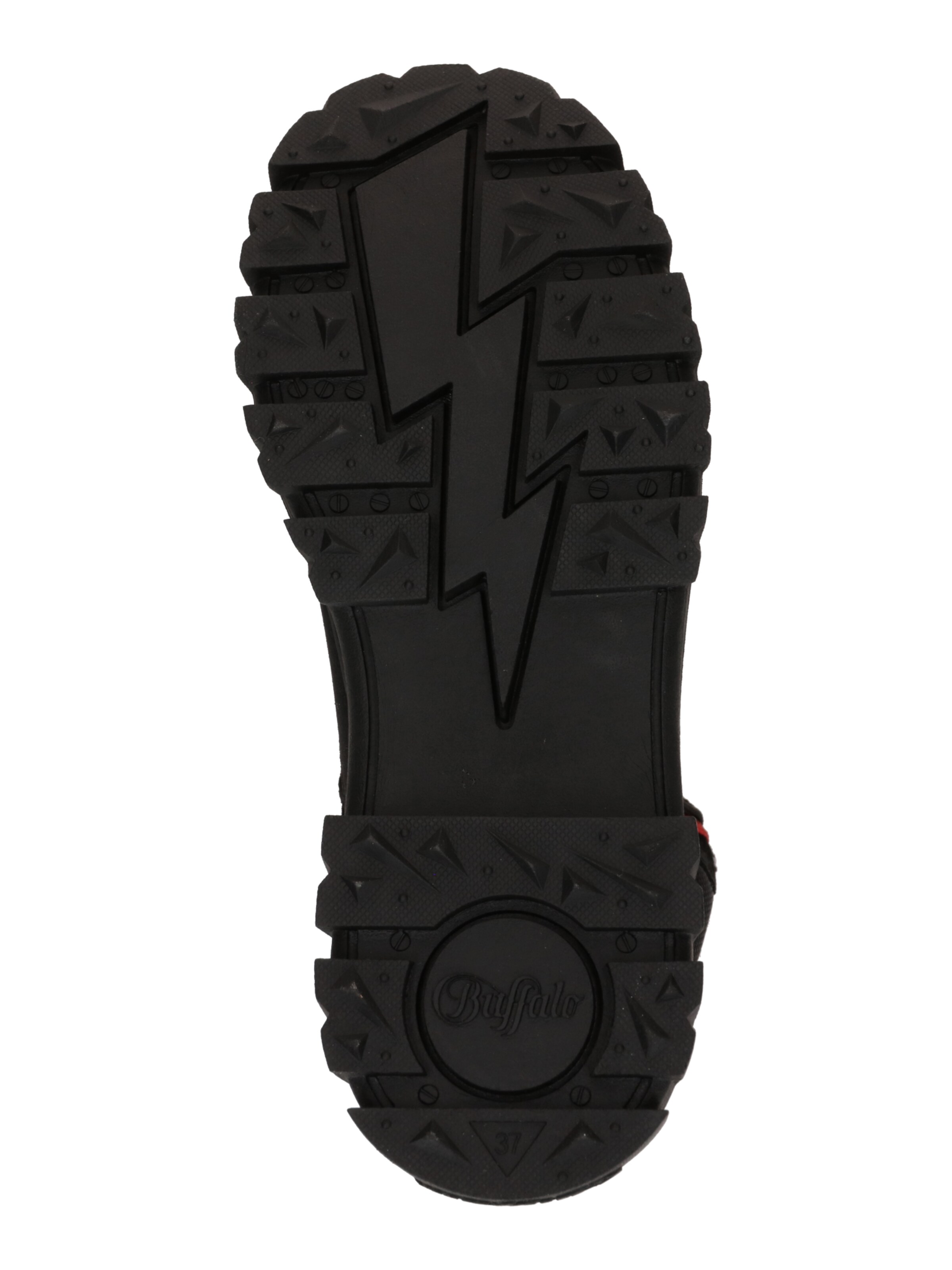 BUFFALO Veterlaarsjes 'Aspha' in Zwart