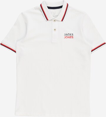Jack & Jones Junior Tričko 'ATLAS' – bílá: přední strana