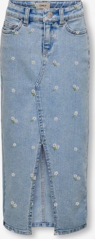 mėlyna ONLY GIRLS Sijonas 'KOGSIRI': priekis