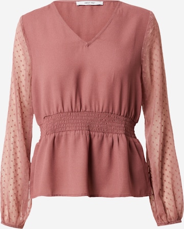 ABOUT YOU Blouse 'Florence' in Roze: voorkant