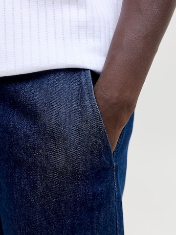JACK & JONES Wide leg Jeans 'IDAN' in Blue