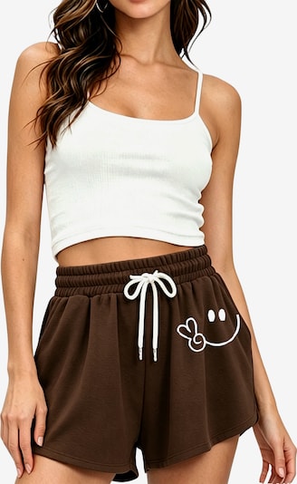 GORHEY Badeshorts in S in braun, Produktansicht