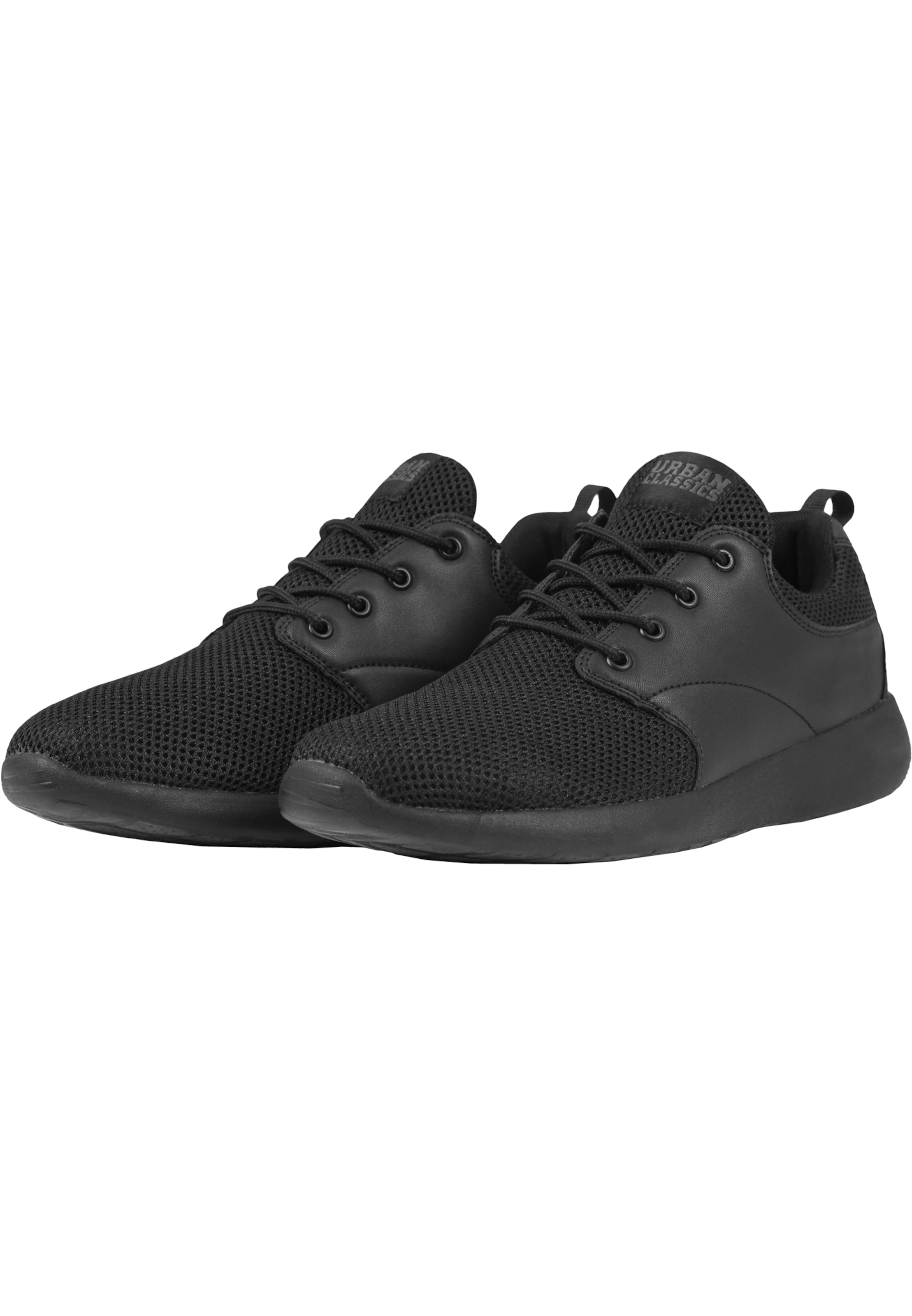 Urban Classics Sneaker 'Light Runner' in Schwarz