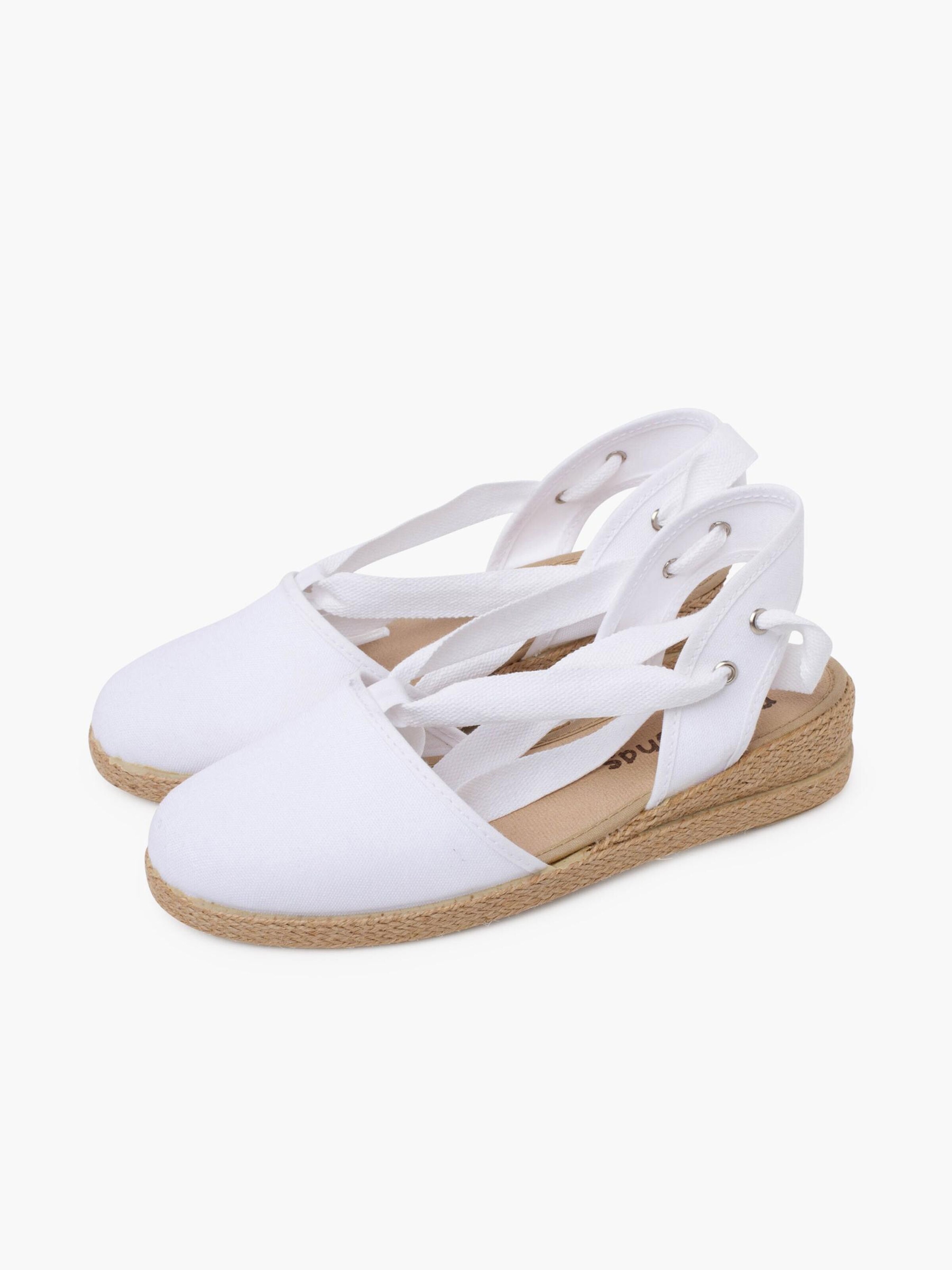 Pisamonas - Sandália em branco