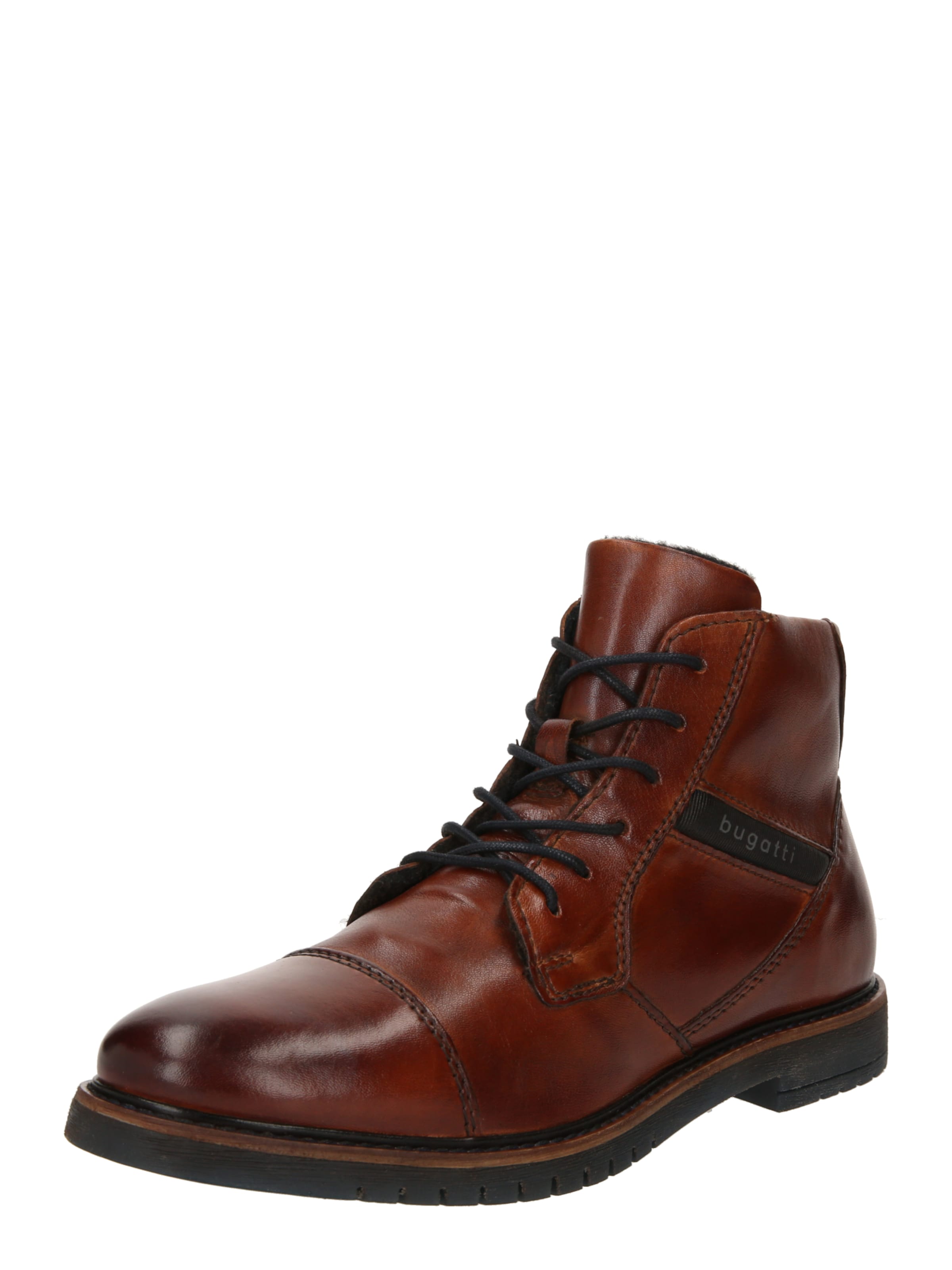 brūns bugatti Klasiskie šņorzābaki 'Caj': no priekšpuses