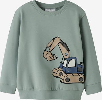 NAME IT Sweatshirt 'NMMKARK' in Green: front