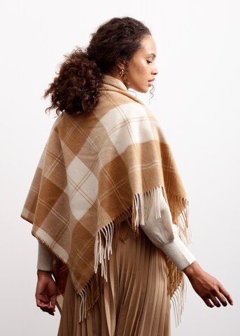 CODELLO Oversized Wrap in Brown