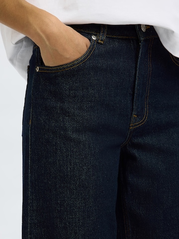 Wide leg Jeans 'SLFBEA-KORI' di SELECTED in blu