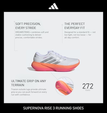 ADIDAS PERFORMANCE Bežecká obuv 'SUPERNOVA RISE 3' - Biela