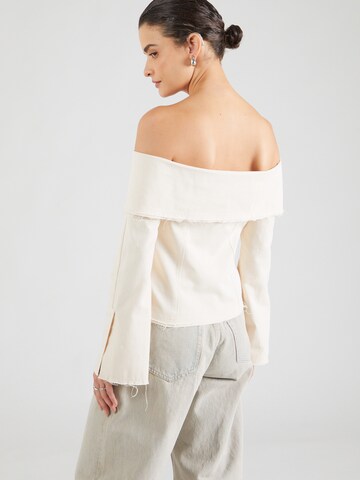 TOPSHOP - Blusa en beige
