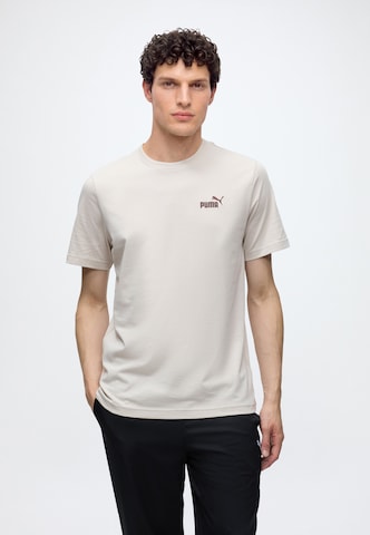 PUMA Performance Shirt 'Essentials No. 1' in Grey: front