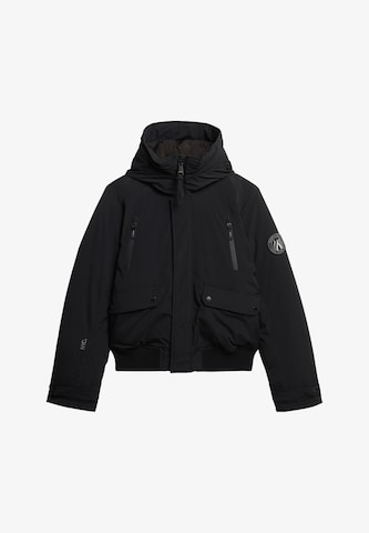 Superdry Winterjas in Zwart: voorkant