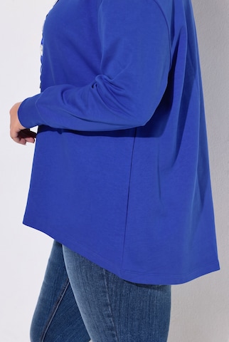 MIAMODA Sweatshirt in Blauw