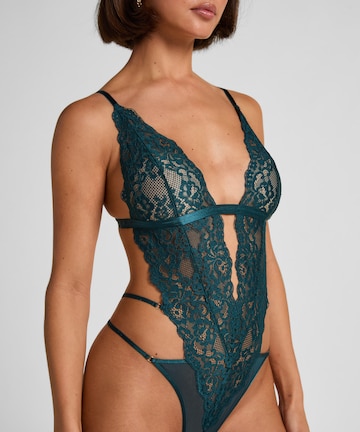 Hunkemöller Bodysuit 'Cinnamon' in Blue