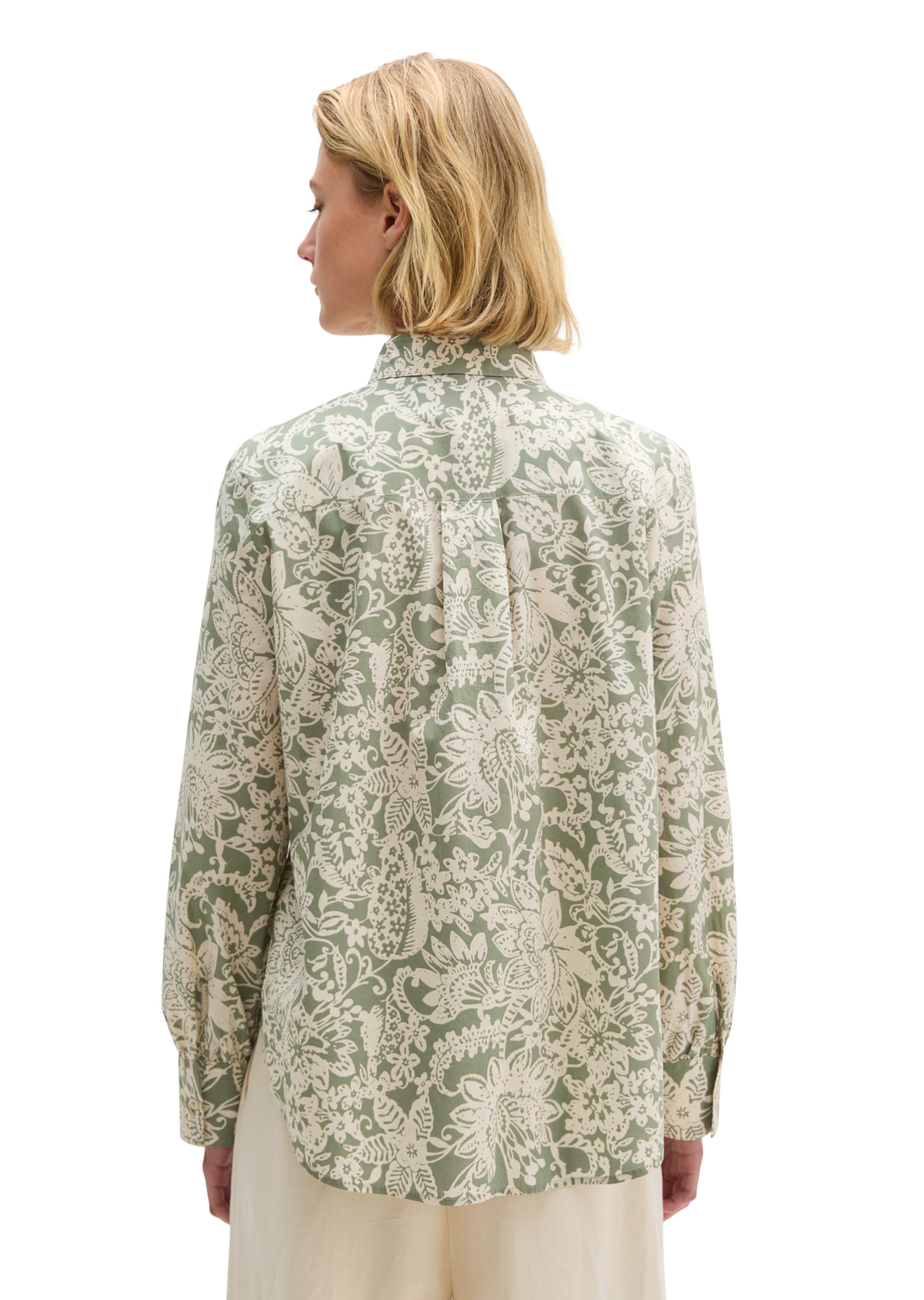 Marc O'Polo Bluse in Grün
