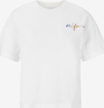 T-shirt Rich & Royal en blanc : devant