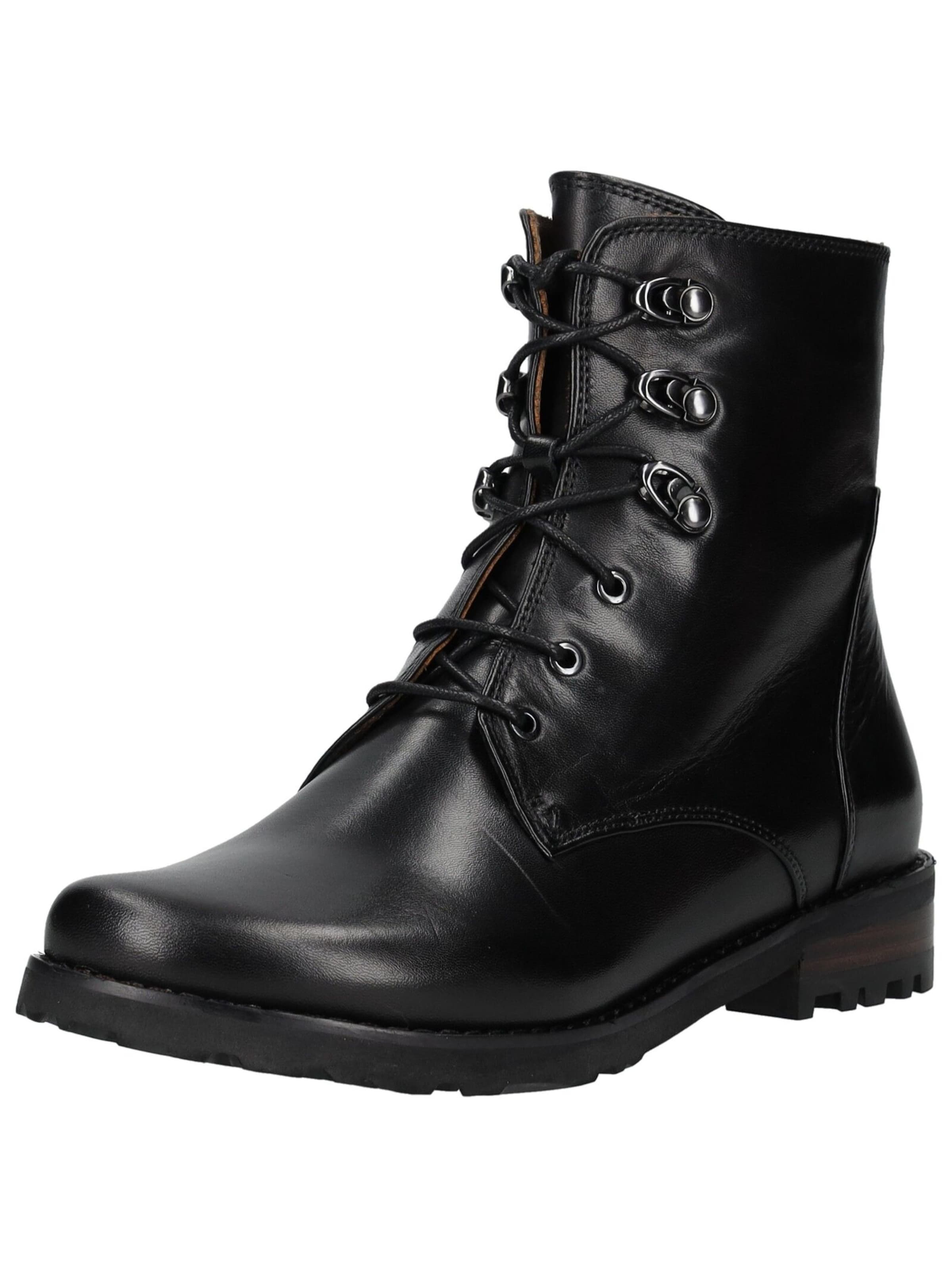 Everybody Lace-up bootie in Black: front