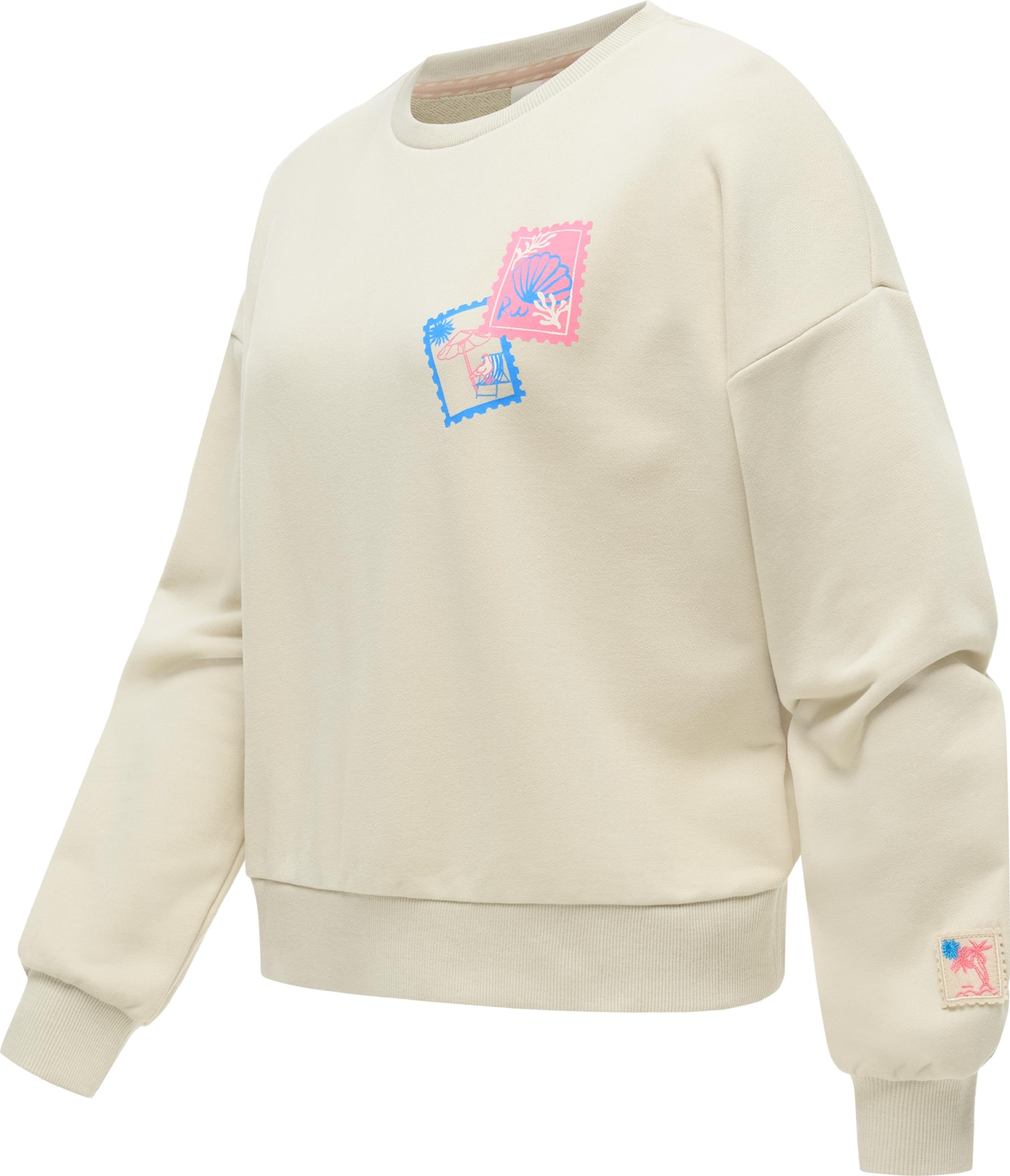 Sweat-shirt 'Wuss' Ragwear en beige