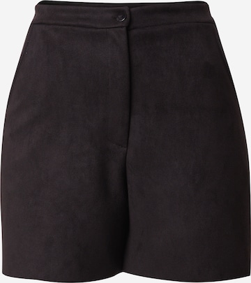 ABOUT YOU Shorts 'Davinia' in Schwarz: Vorderseite
