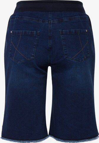 Ulla Popken Boot cut Jeans in Blue