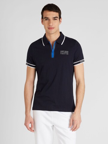 CAMP DAVID Poloshirt in Blau: predná strana