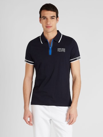 CAMP DAVID Shirt in Blauw: voorkant