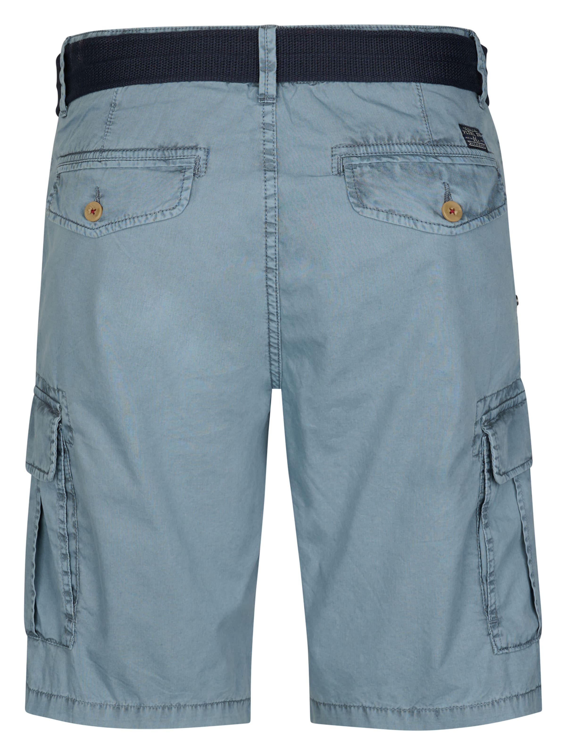 Petrol Industries Regular Cargobroek in Blauw