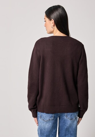 Street One Studio Knit Cardigan in Brown